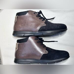 Birkenstock ANKLE BOOTS Estevan Men 6 Women 9 Leather Suede Cork Footbed EU 39